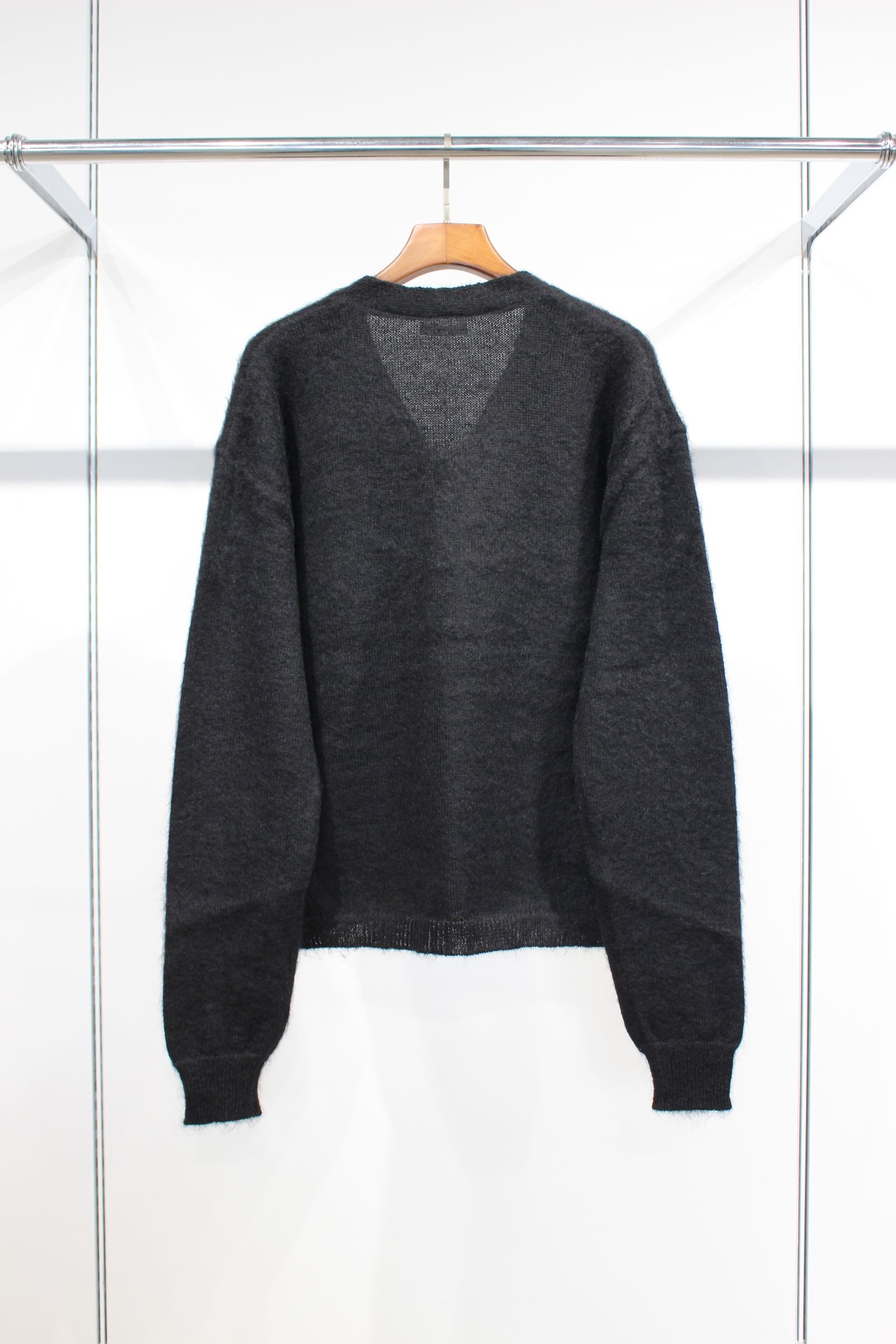 INTERIM - 50'S KID MOHAIR CARDIGAN/BLACK | NapsNote