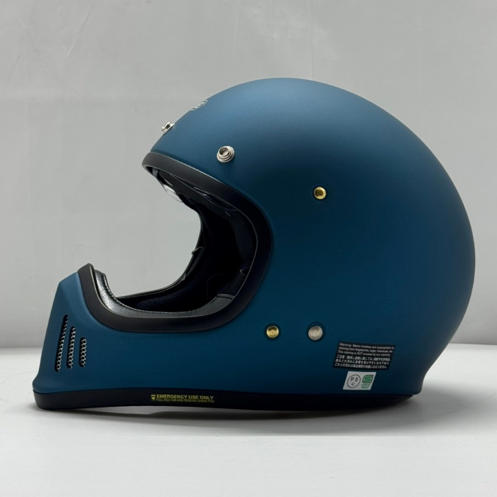 EX-ZERO (イーエックス - ゼロ) マットラグナブルー フルフェイス