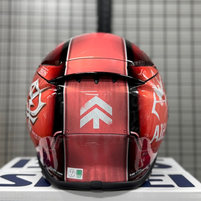 Z-8 MS-06S シャア専用ザクⅡ TC-1 RED/BLACK フルフェイスヘルメット