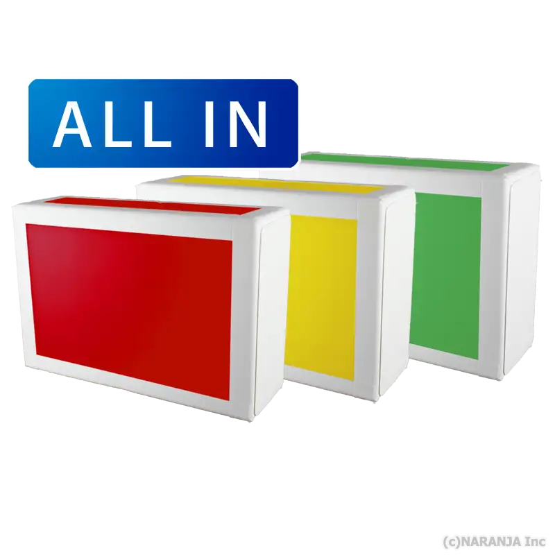 ナランハ プラスティックシガーボックス カラー 3色セット - 通販