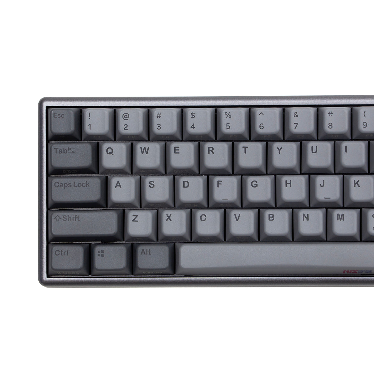 NiZ ATOM68 静電容量無接点キーボード ワイヤレス 黒い