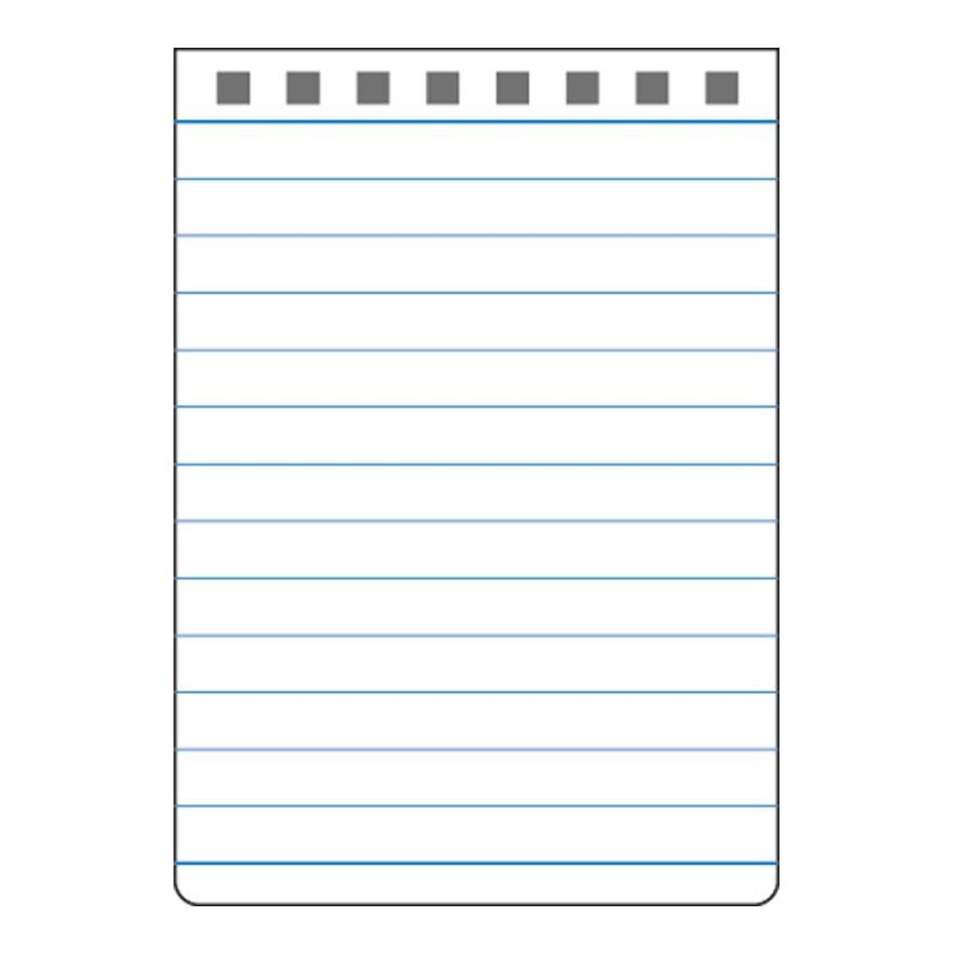 レインガード 天リングメモ A7 黒 | 日本ノート株式会社