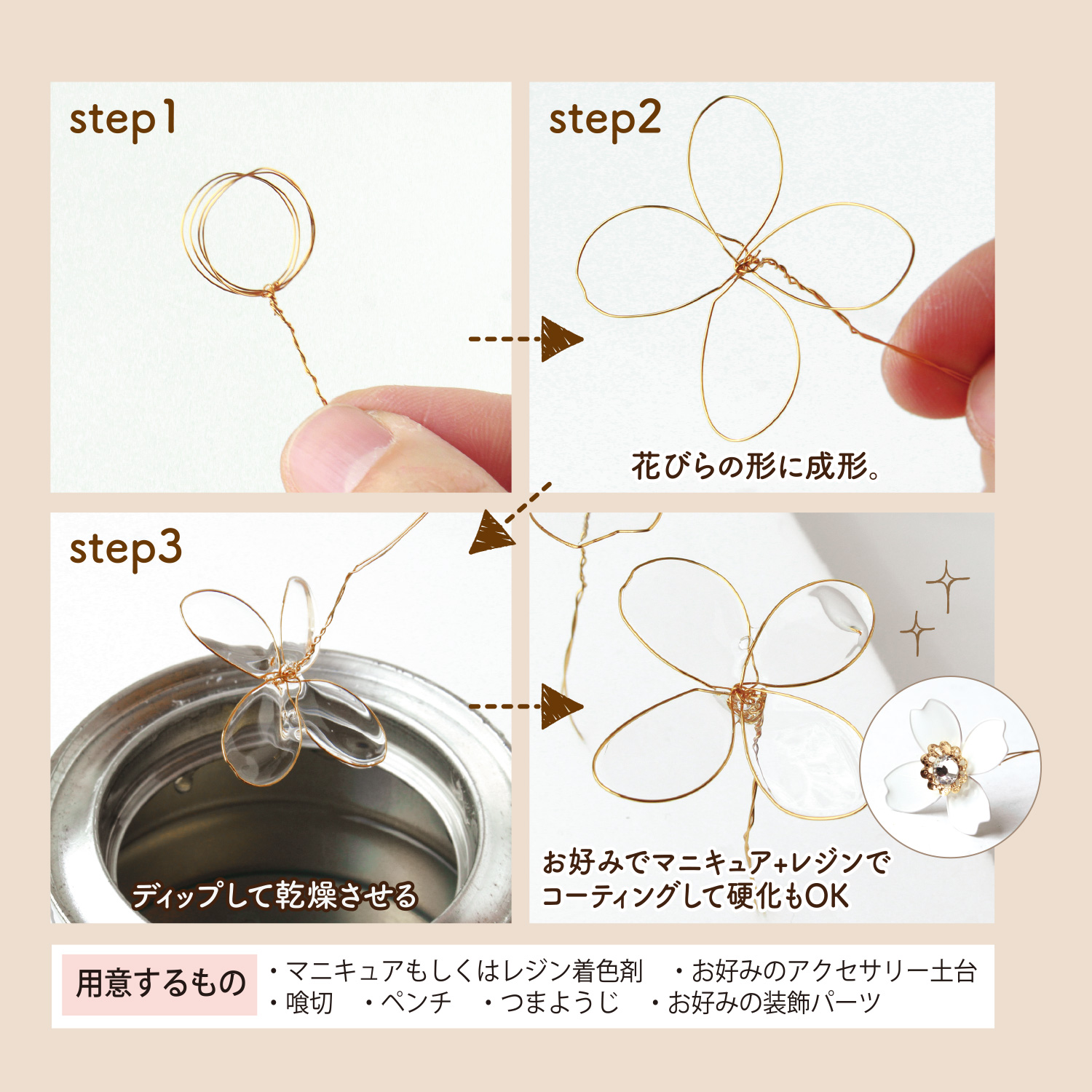 DIP160 アメリカンフラワー ディップ液 160ml (個)「手芸材料の卸売り