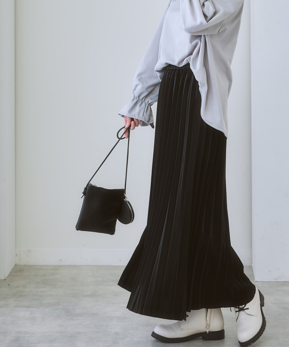 艶アコーディオンプリーツスカート 通販【ニッセン】