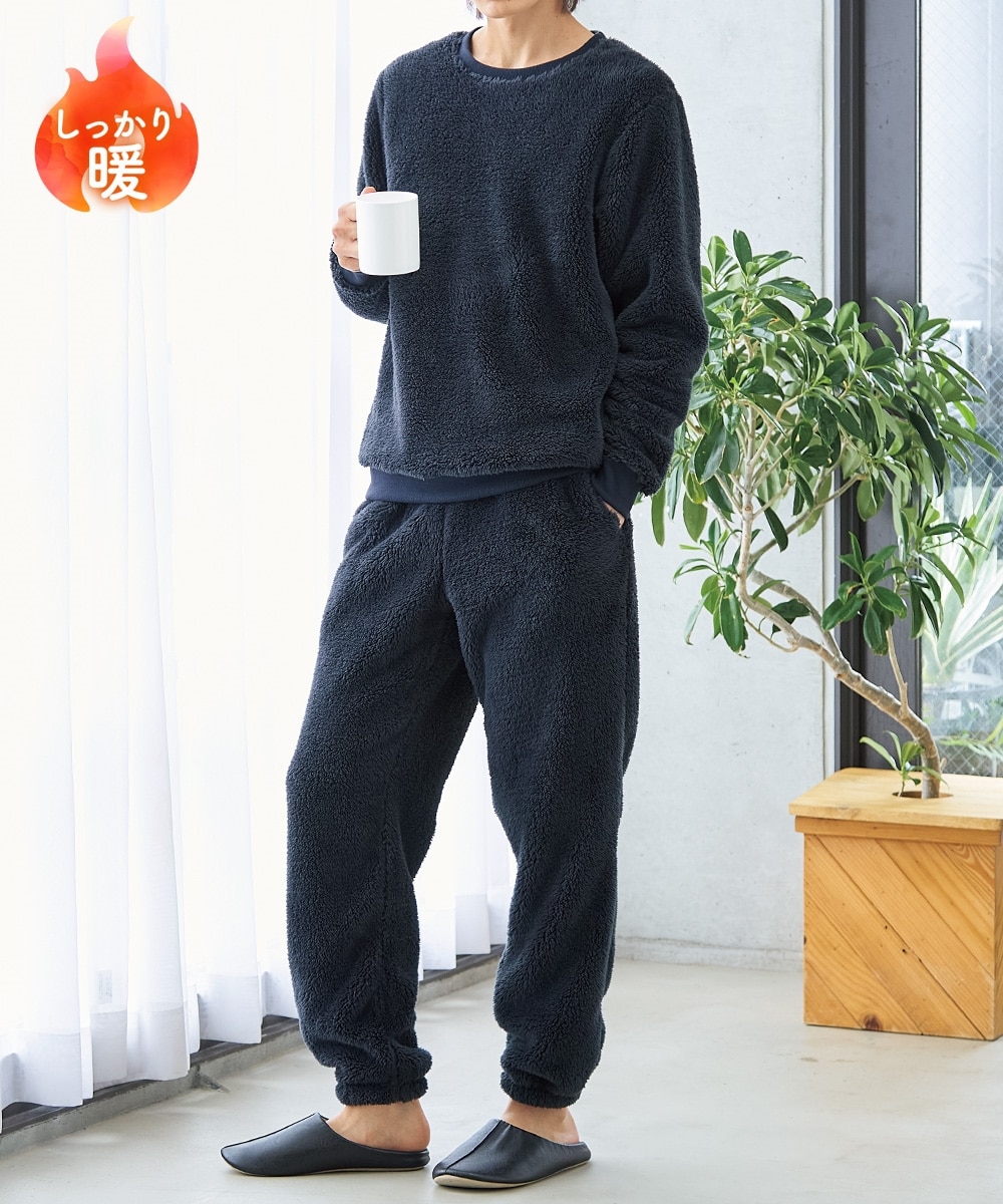 あったかふわもこボアフリース上下セット【大きいサイズ有】 通販