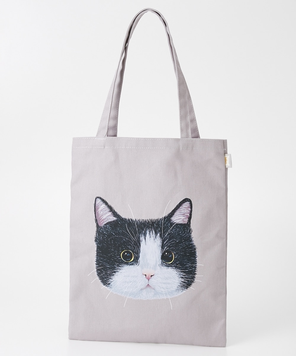 JOUJOULIER（ジュジュリエ）猫ちゃん転写トートバッグ（A4対応） 通販