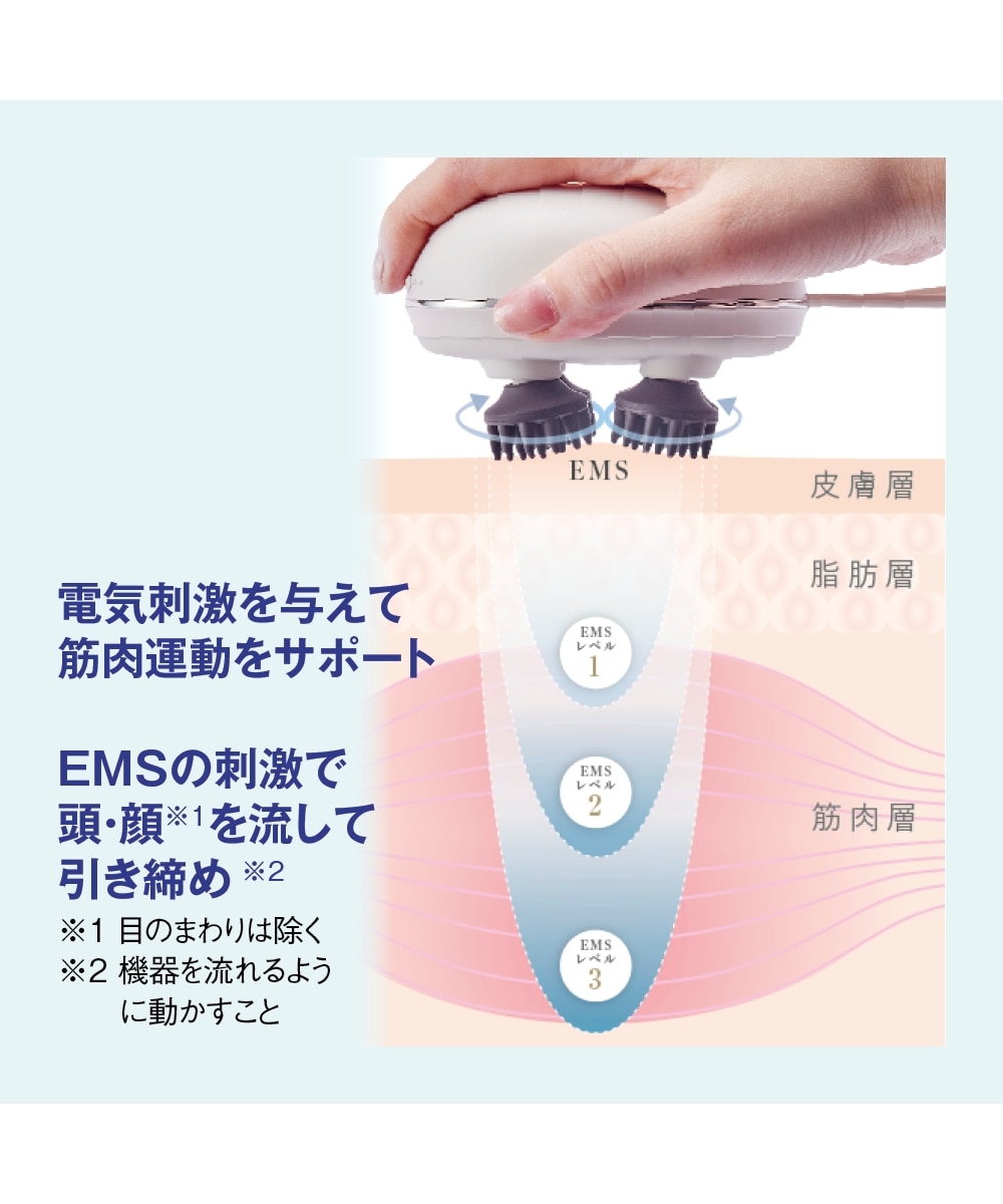 FESTINO 充電式EMSヘッドスパミニ 通販【ニッセン】