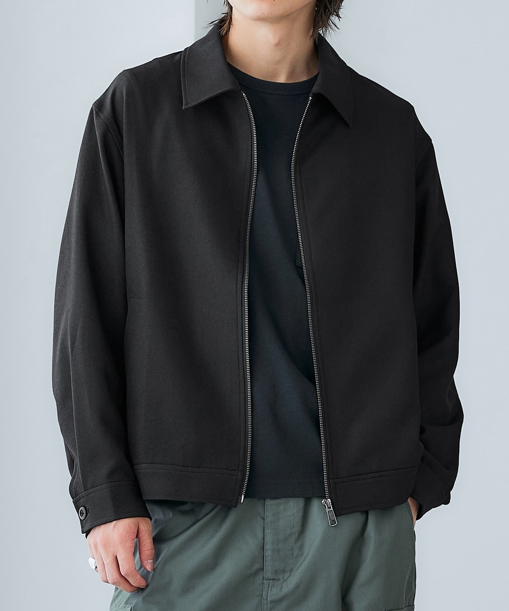 ジップアップブルゾン【大きいサイズ有】 通販【ニッセン】