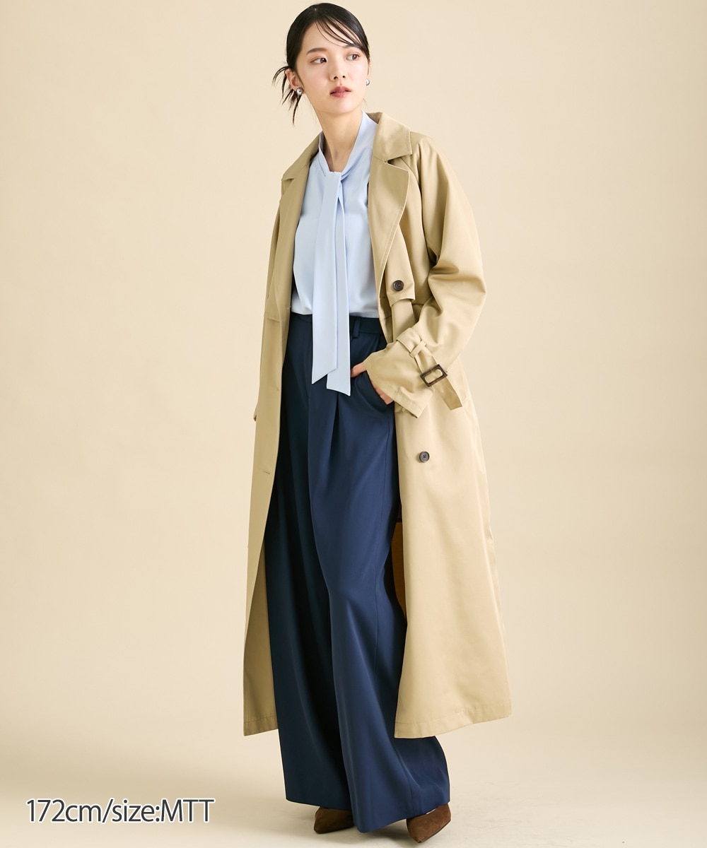 高身長 ライナー付きトレンチコート（トールサイズ） 通販【ニッセン】