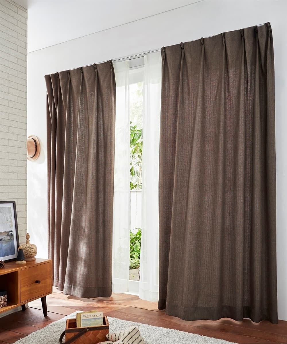 カーテンセット】防炎カーテン＆防炎レースセット 通販【ニッセン】