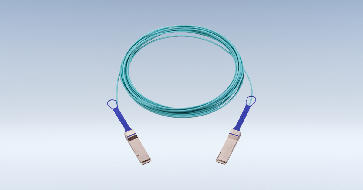 NVIDIA Mellanox LinkX Ethernet AOC ケーブル - NVIDIA