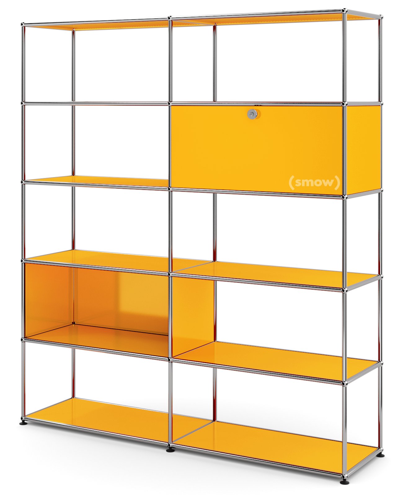 USM Haller Living Room Shelf L, Golden yellow RAL 1004 | USM
