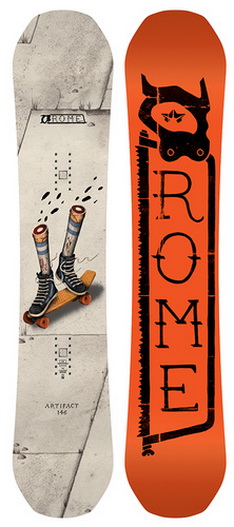 Rome Artifact 2017 Snowboard Review