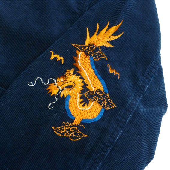 Summer Corduroy Jacket'龍' コーデュロイジャケット-アンドファミリー