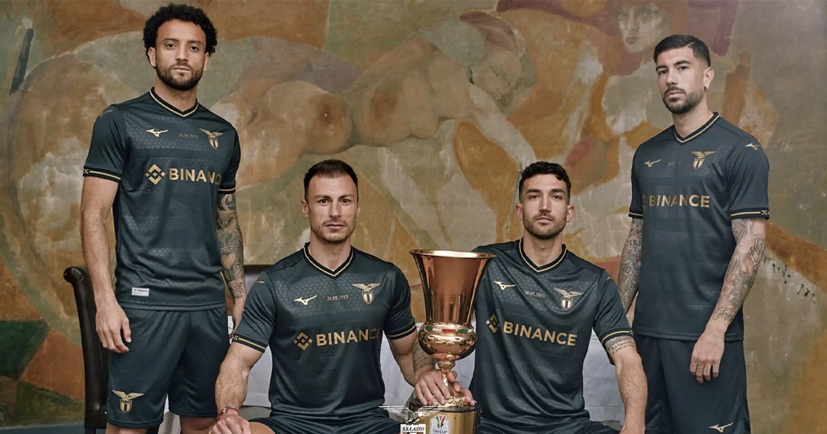 Lazio Unveil Special Anniversary Kit From Mizuno - SoccerBible