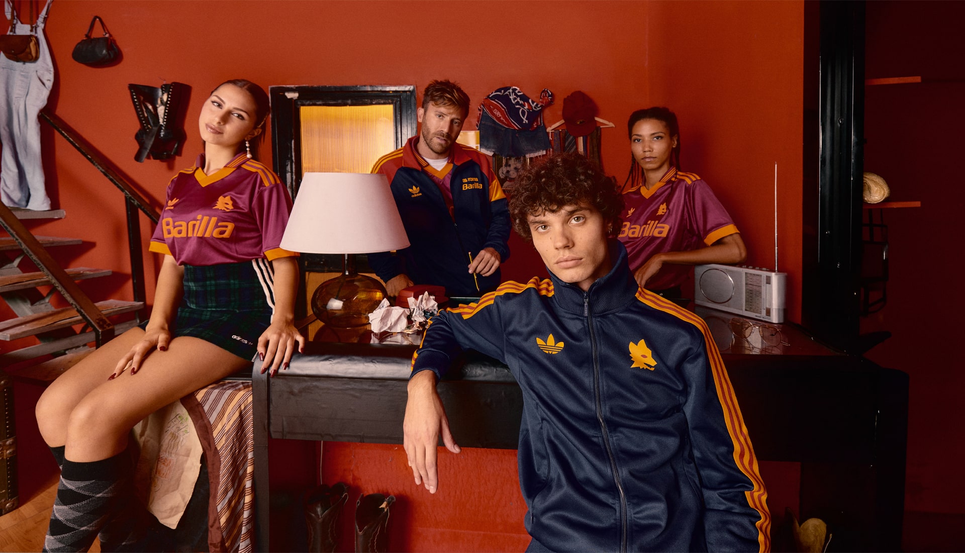 AS Roma & adidas Unveil The New Originals Bring Back Collection
