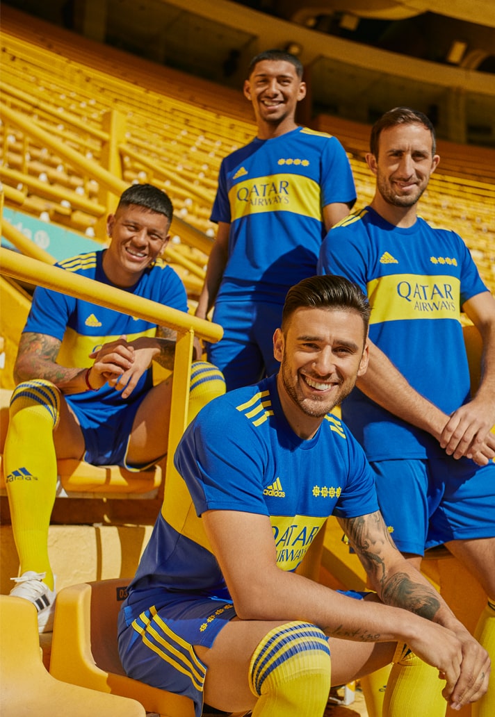 adidas Launch Boca Juniors 21/22 Home Shirt - SoccerBible