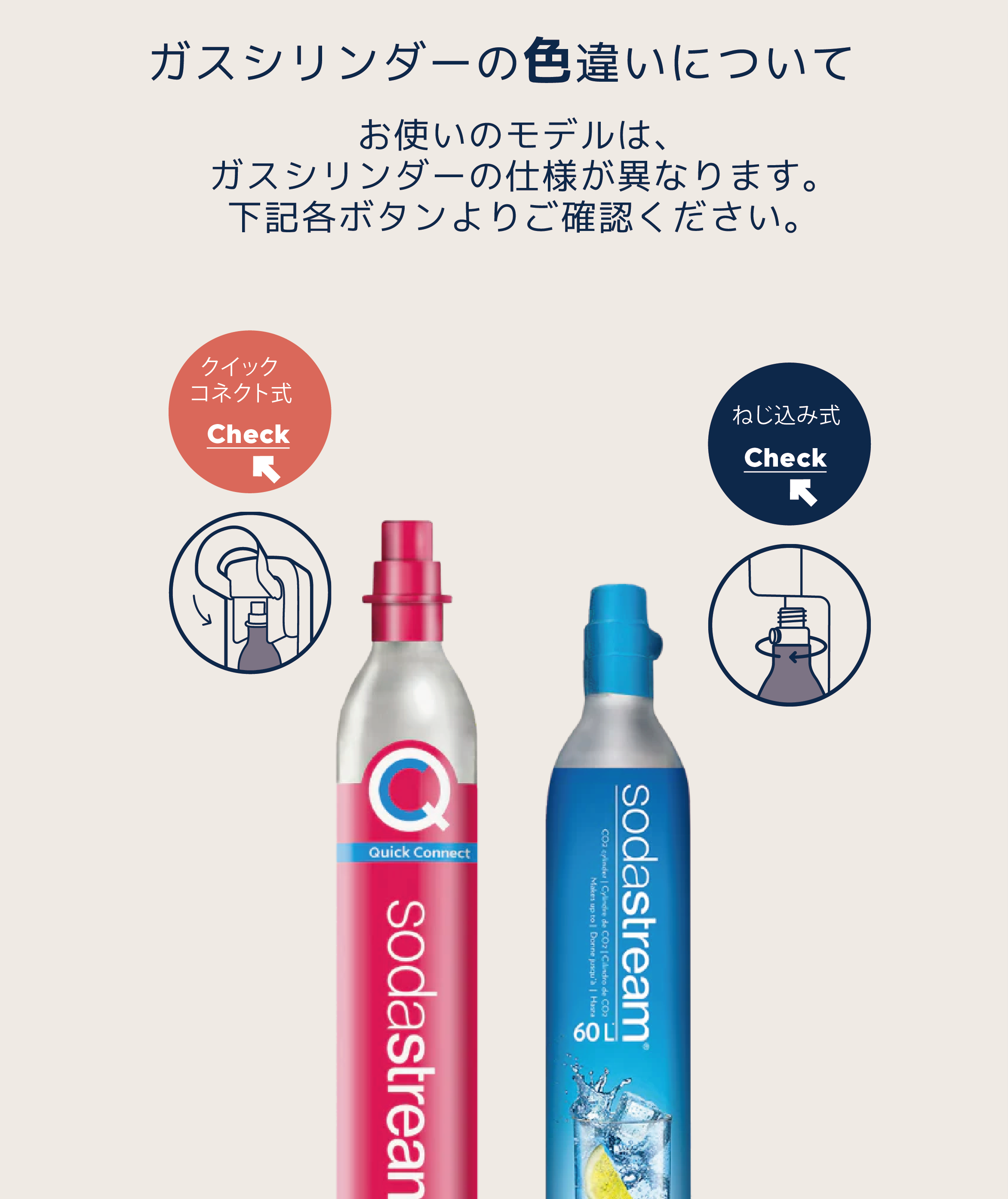 ソーダストリーム SodaStream｜ガスシリンダーお得便