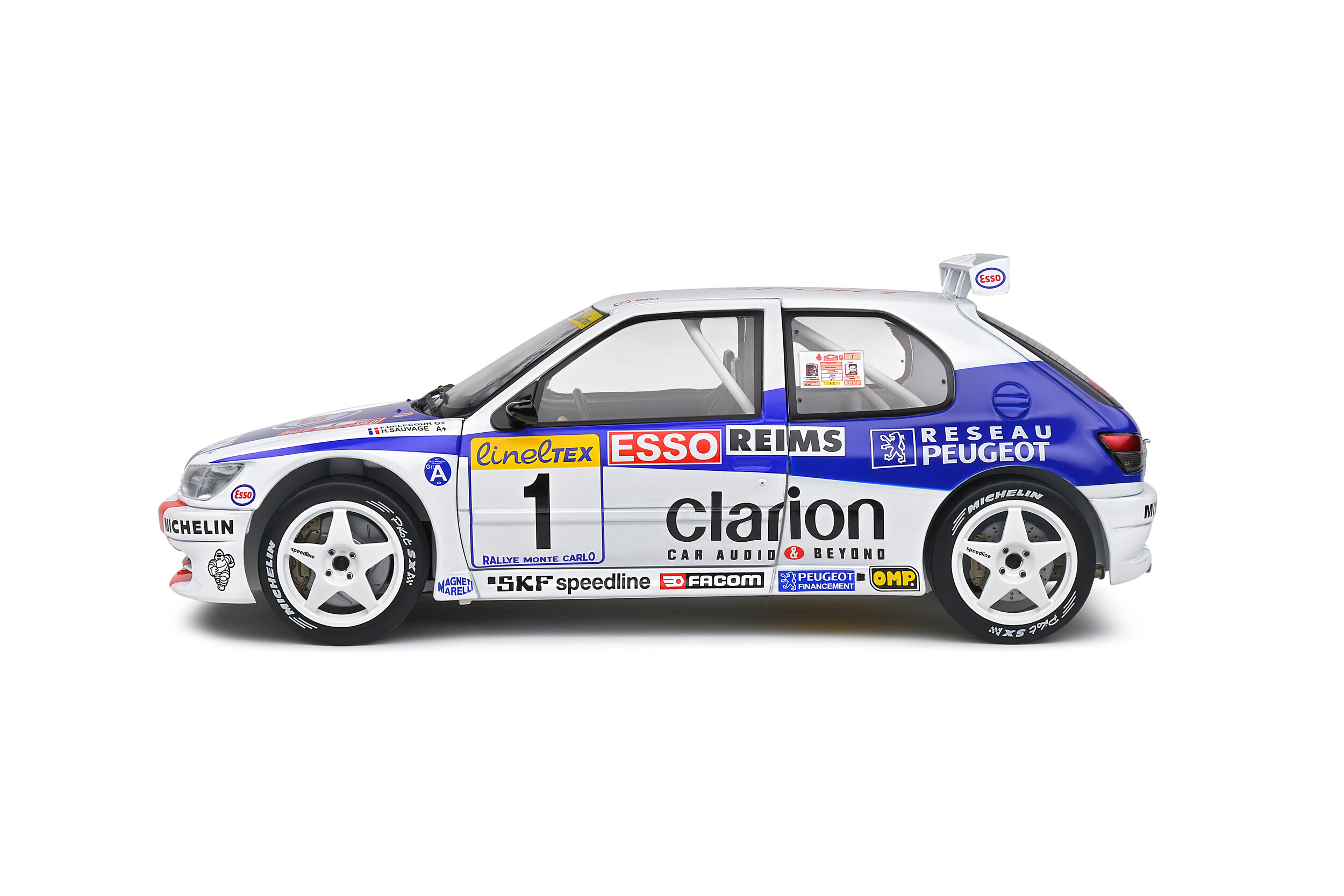 Peugeot 306 Maxi - Rallye Monte Carlo - 1996 - #1 F.Delecour/M