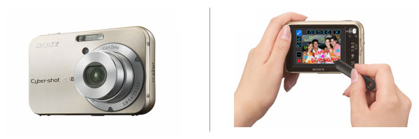 有効1010万画素CCD搭載、高感度ISO1600対応、“サイバーショット”『DSC