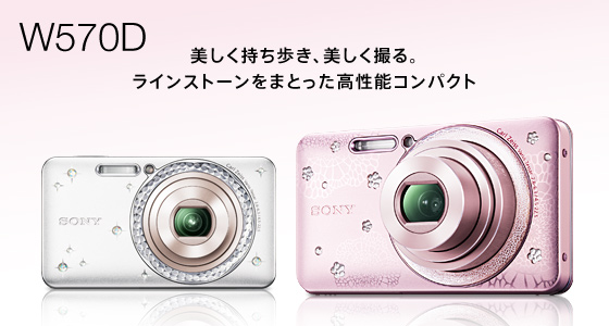 DSC-W570D | デジタルスチルカメラ Cyber-shot サイバーショット | ソニー