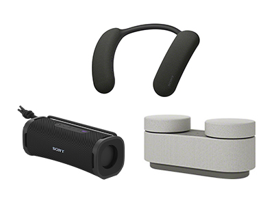 SONY スピーカー2個ワンセット 2台つなげてステレオ再生ができる