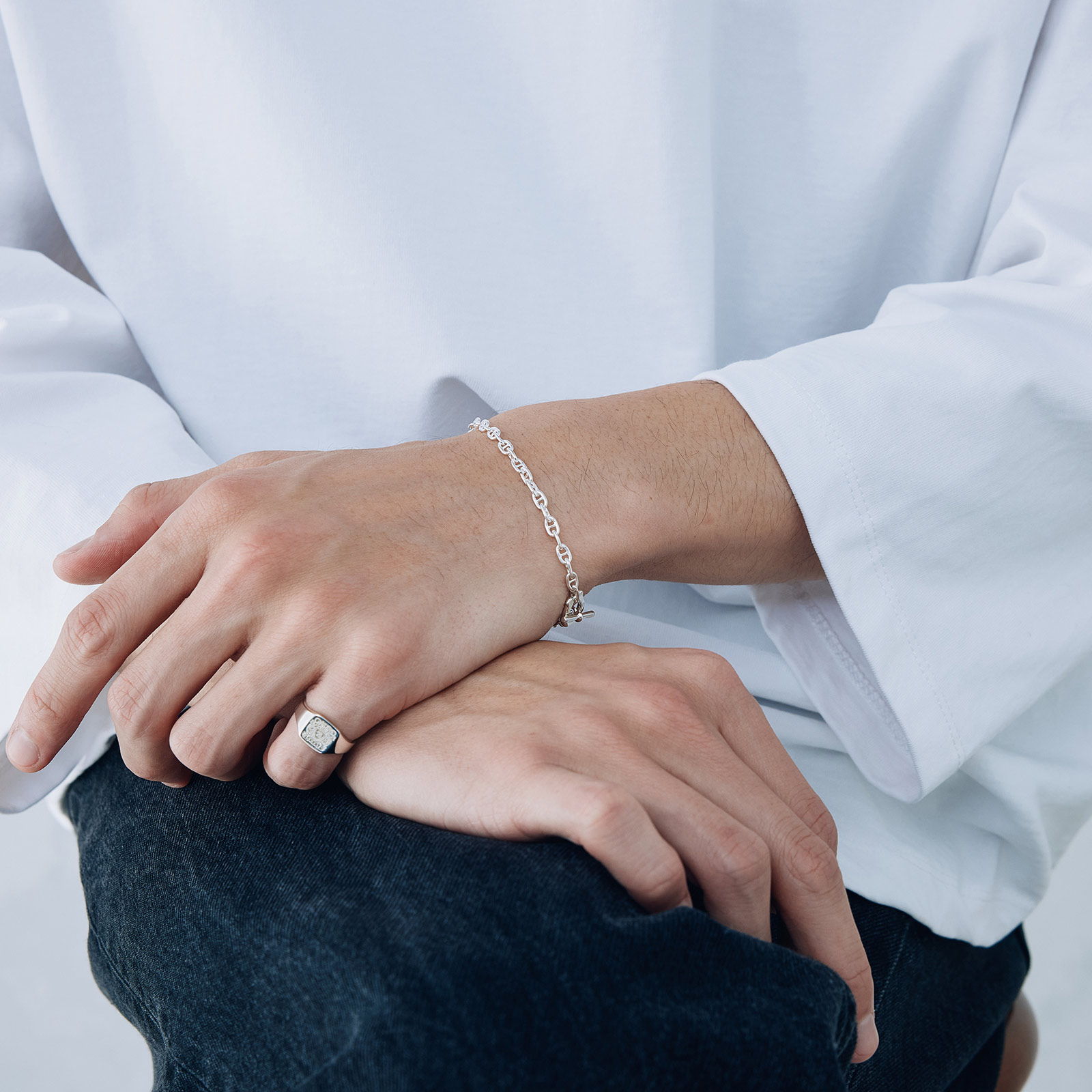 SYMPATHY OF SOUL（シンパシーオブソウル） Thin Horseshoe Toggle