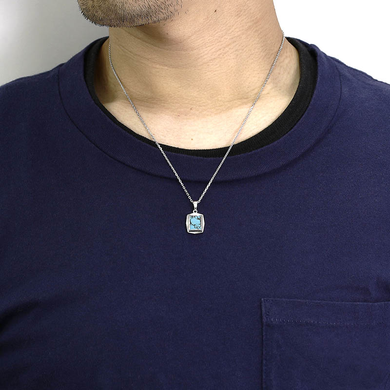 SYMPATHY OF SOUL（シンパシーオブソウル） Silver Square Chain