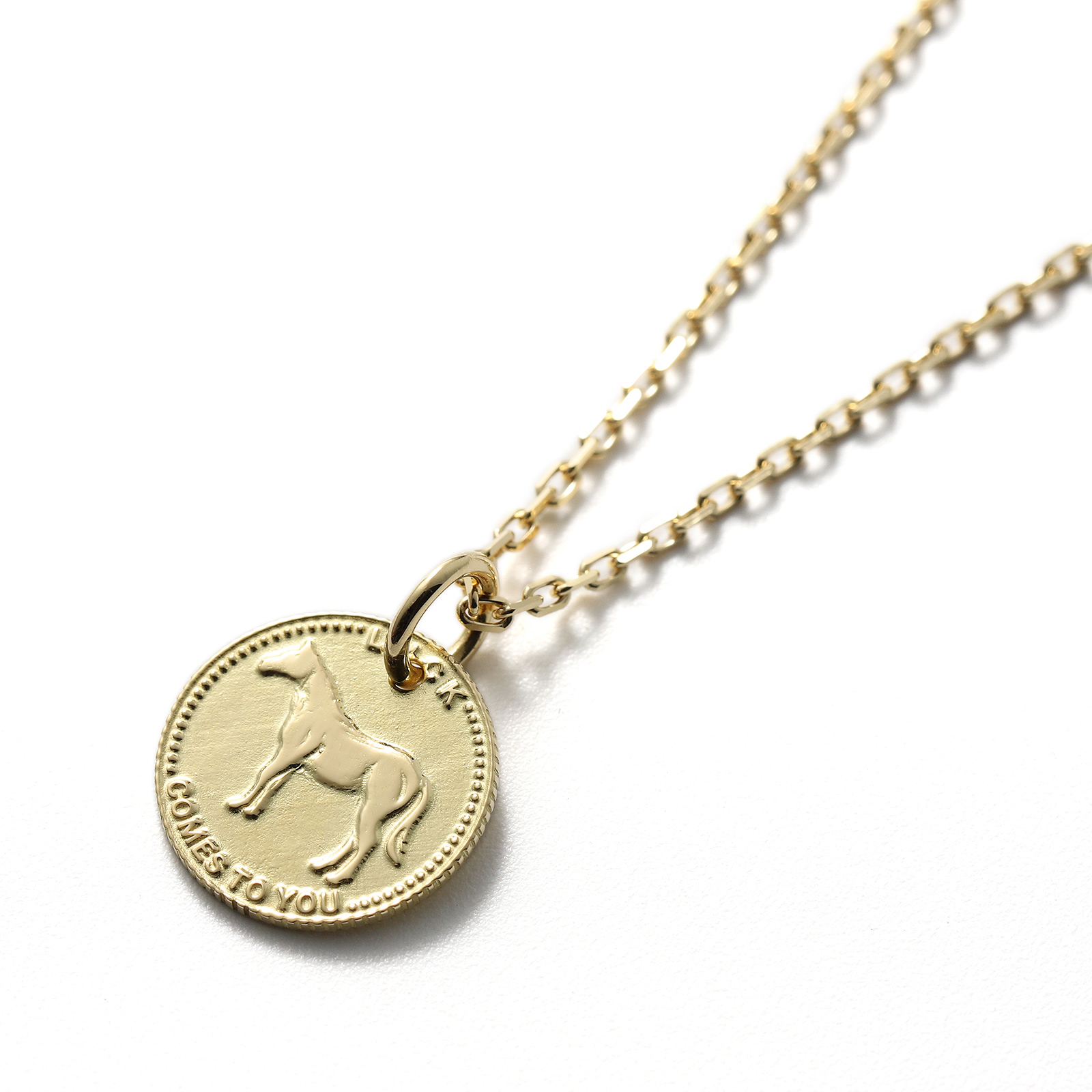 SYMPATHY OF SOUL（シンパシーオブソウル） Luck Horse Coin Pendant