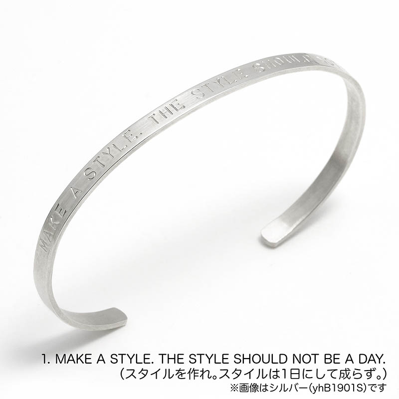 Dsh x Masagon シルバーバングル 【公式通販】