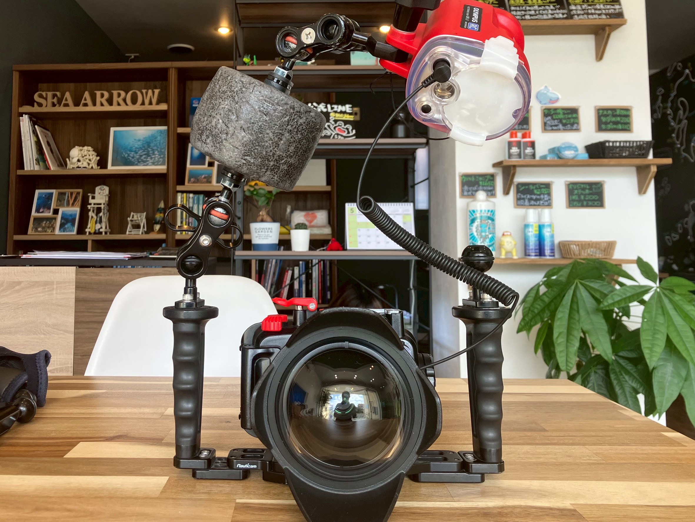 水中カメラ/カスタムアクセサリーの種類』 | 福岡市のダイビング