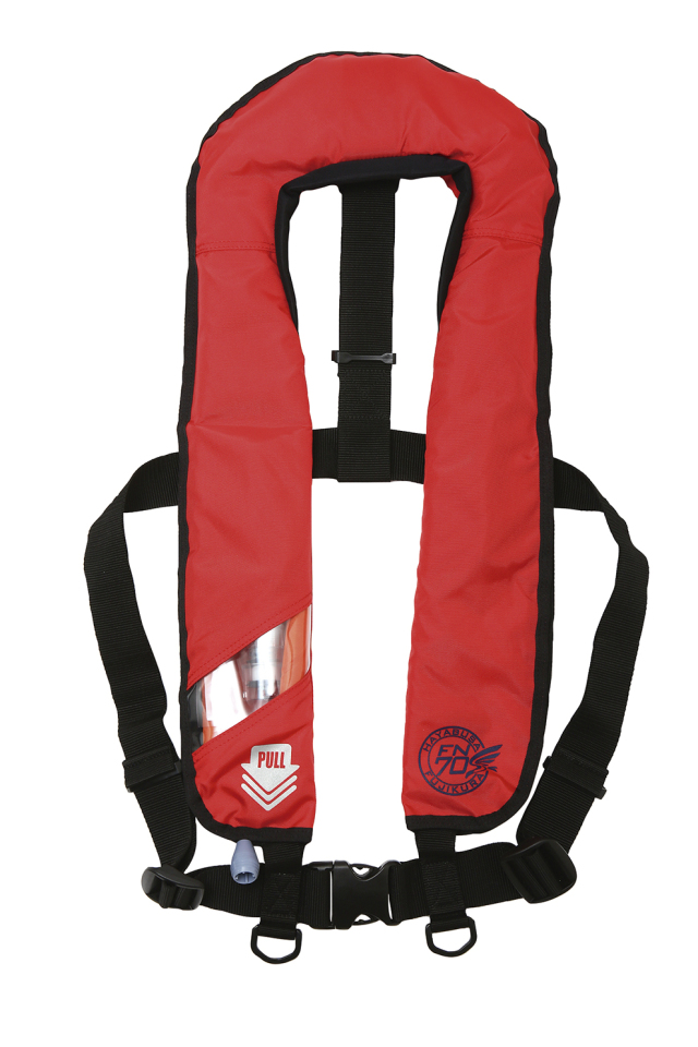 藤倉航装／自動膨張式ライフジャケット ショルダータイプ FN-70S ☆73569