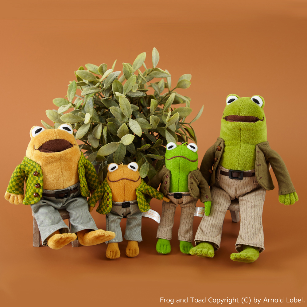 がまくんとかえるくん]ぬいぐるみ・マスコット・ぬいバッジ