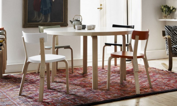 91テーブル φ125cm / ホワイトラミネートArtek（アルテック） | 公式