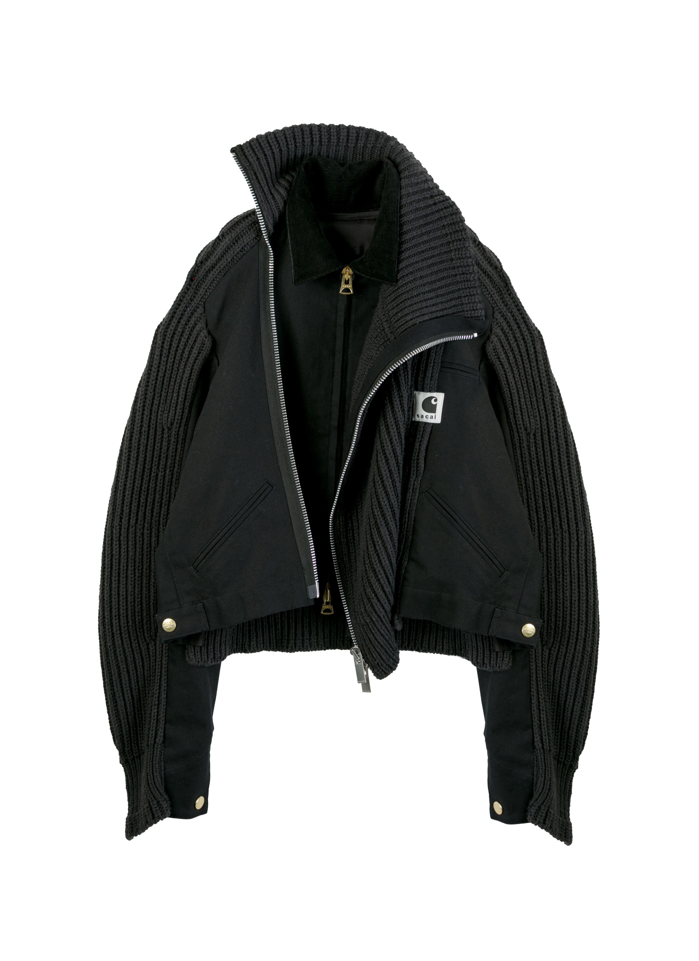 Carhartt WIP Duck x Wool Knit Blouson | sacai Official Store