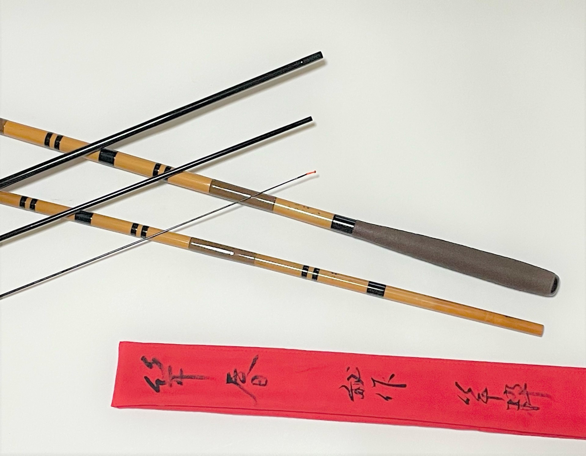 レア極美品へら竿 竹竿 尾州住人 孤春竜 7.2尺