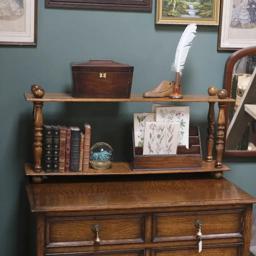 アンティークシェルフ フランス 大きな卓上棚/アンティーク家具 | 雑貨