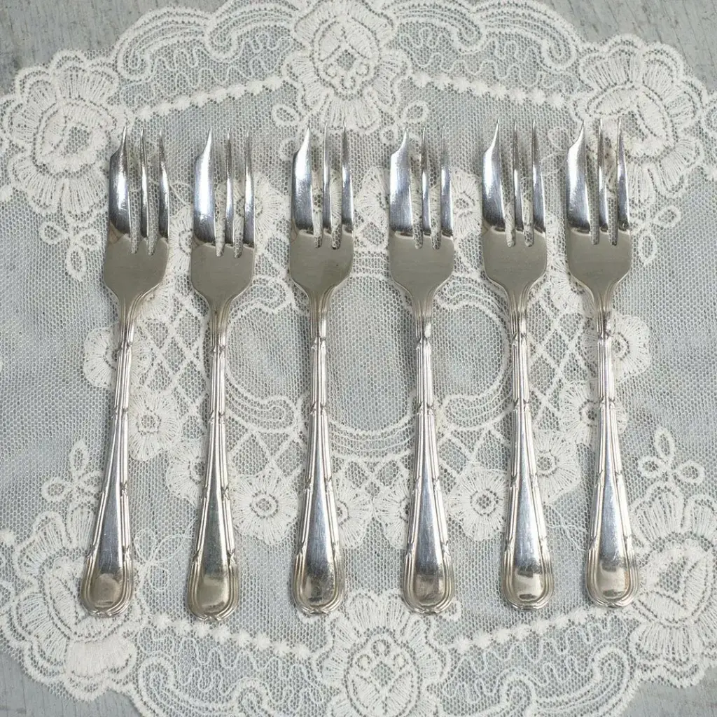 アンティーク食器 シルバープレートフィッシュナイフ/フォーク | 雑貨