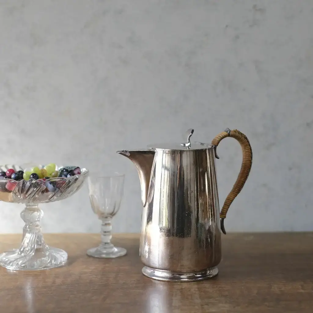 アンティーク Walker & Hall ホットウォータージャグ イギリス