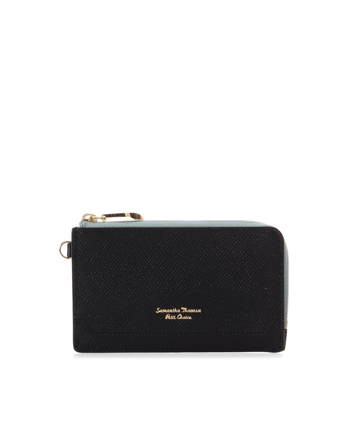 サマンサタバサ ゴルフ 金ボタンVプルオーバーニット ネイビー