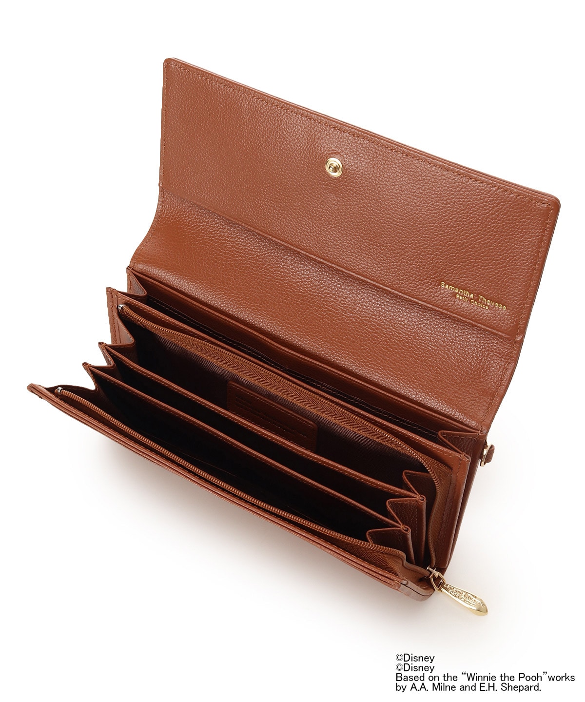 ディズニー『Nuiパン』コレクション 長財布(FREE キャメル): Samantha