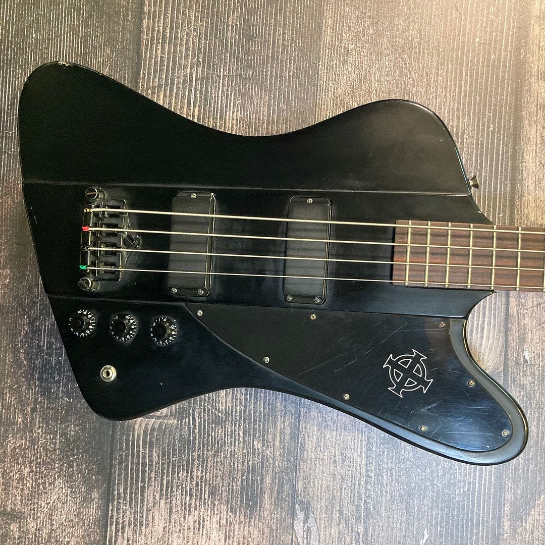 Buy used Epiphone Goth Thunderbird XII Bass Guitar | Sam Ash Music