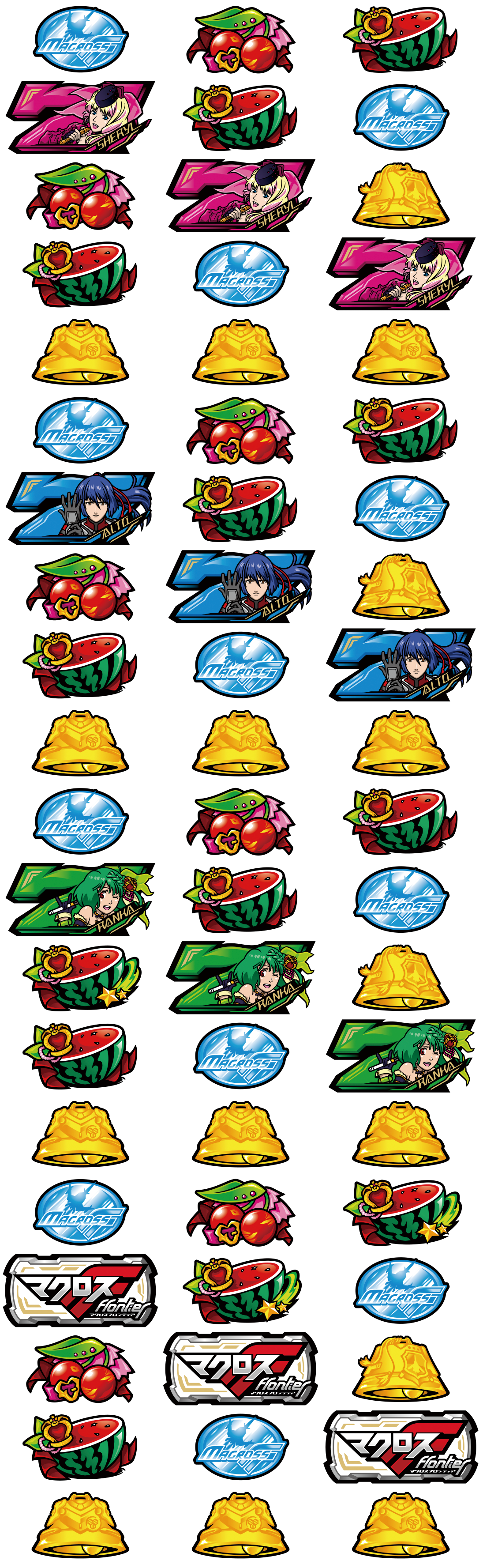 Lパチスロ マクロスフロンティア4 - スペック（大当り確率