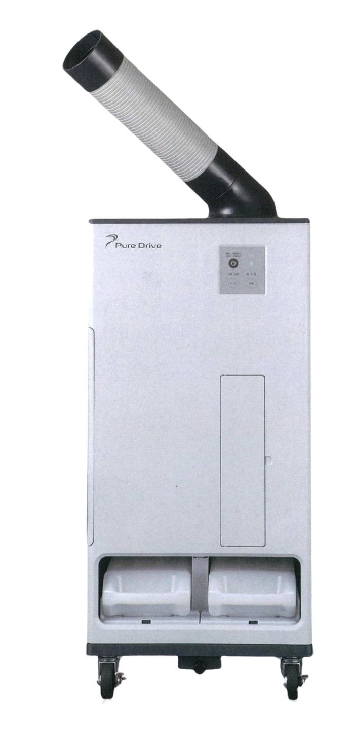 廃熱レス＆フロンレススポットクーラー ピュアドライブ BeP｜三共精機