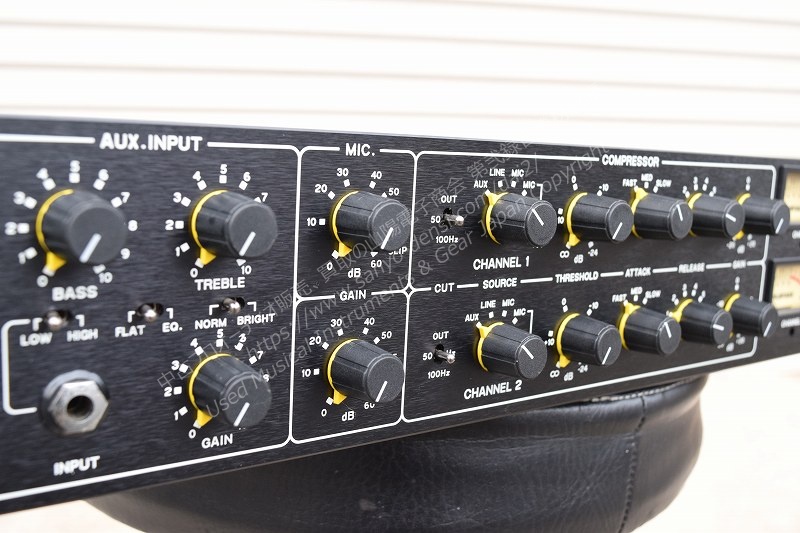 中古音響機材 DRAWMER 1960 真空管マイクプリ/コンプレッサー 山陽電子