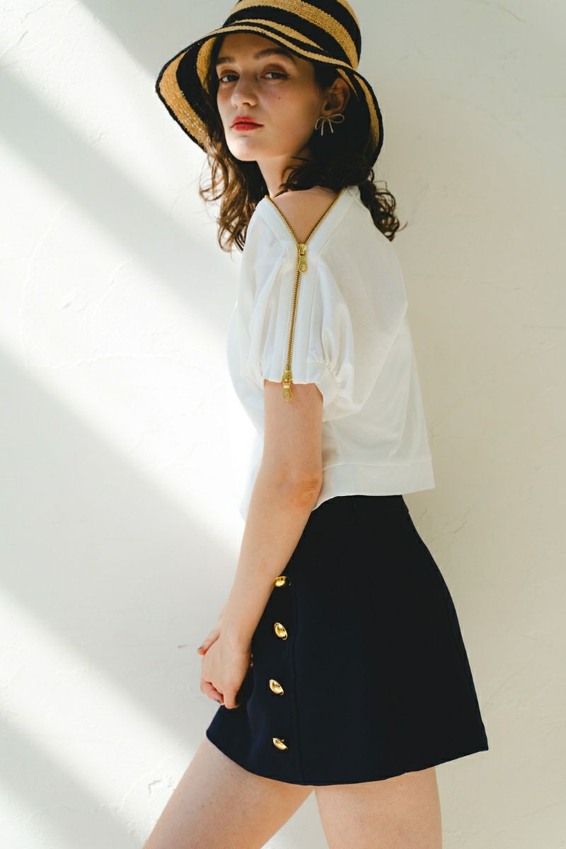 ZIPPER Tshirt – shéller / シェリエ