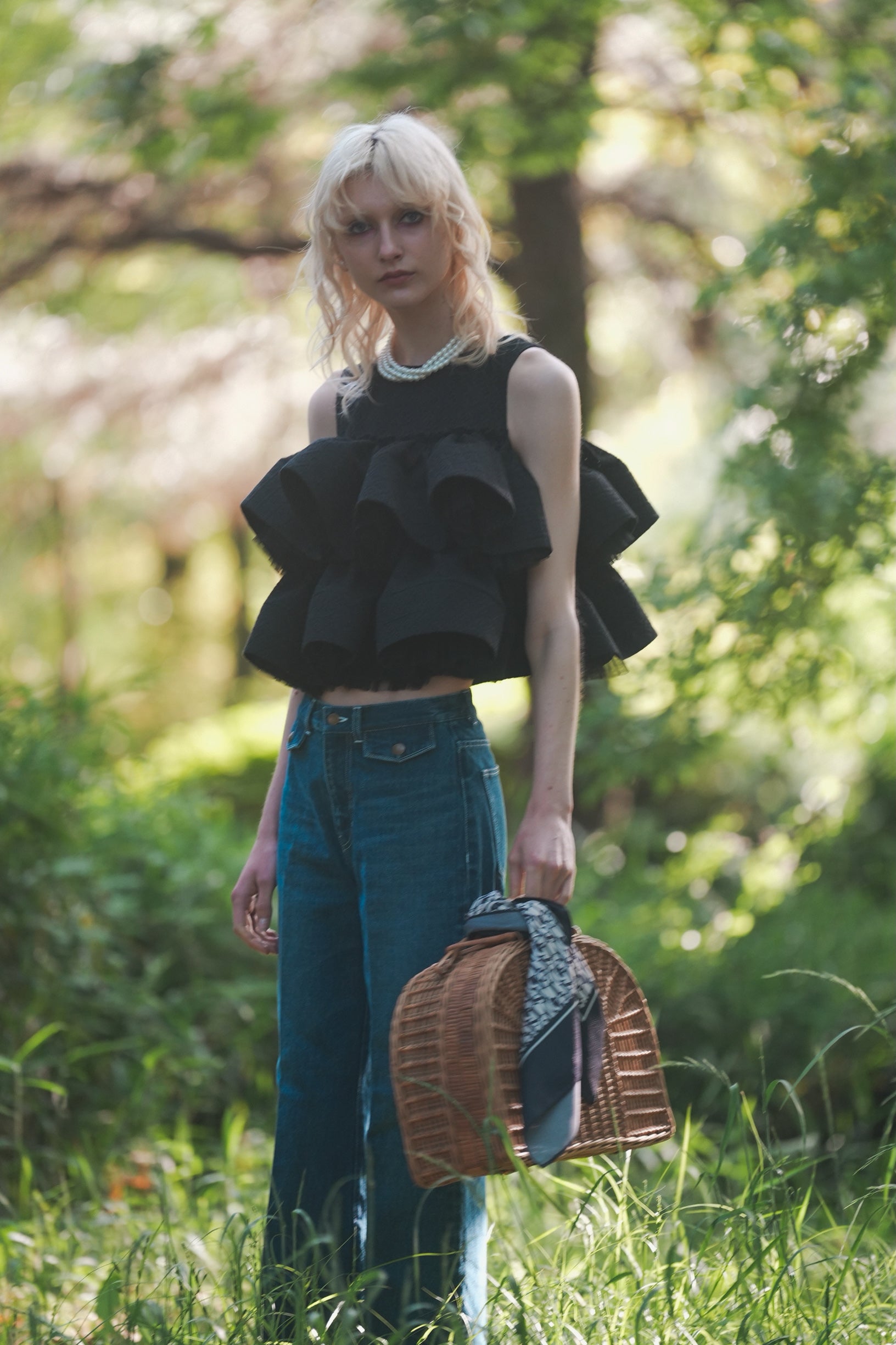 BLOOM cotton lace tops – shéller / シェリエ