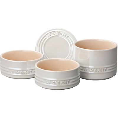 ル・クルーゼ ストーンウェア スタッキング ラムカン セット 910367-00