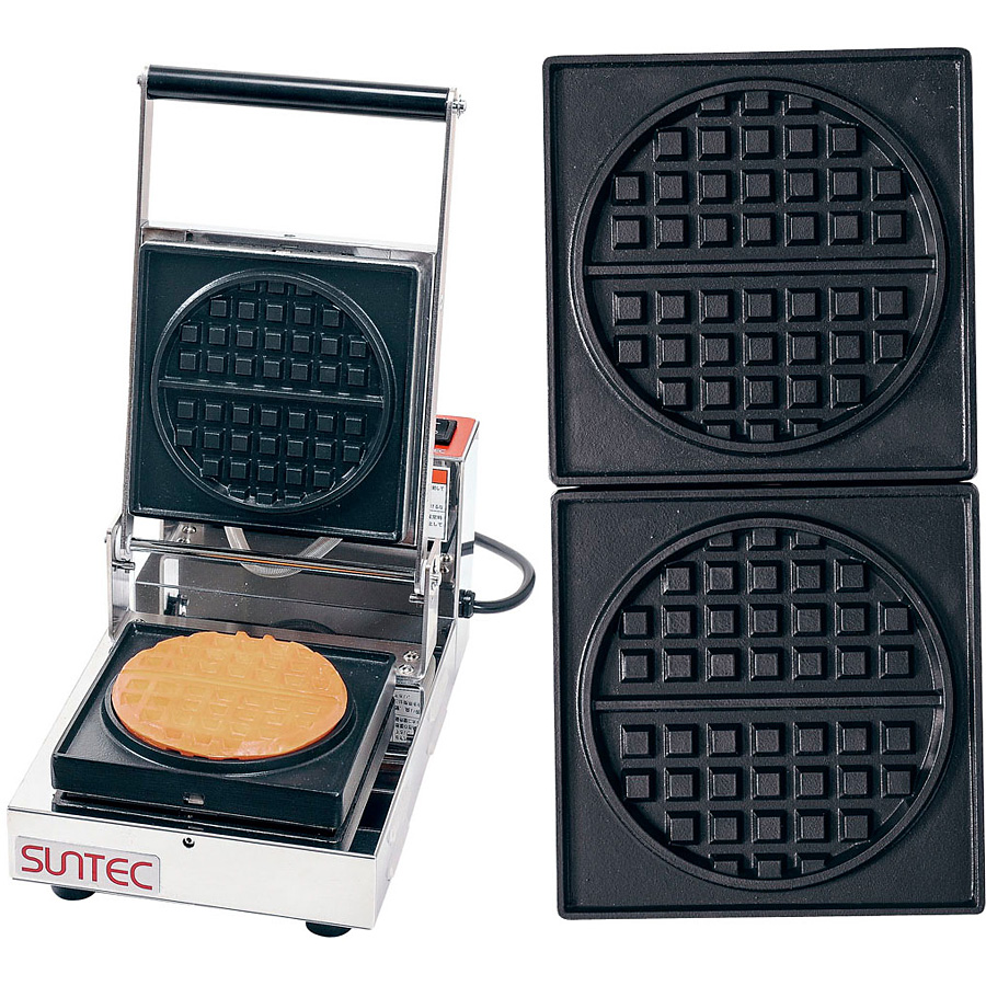 サンテック マルチベーカープチ フッ素加工付 MPT-1 ワッフル丸型