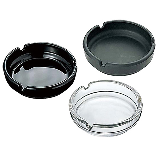 カンダ No.110灰皿 BK - 調理器具のSHOKUBI